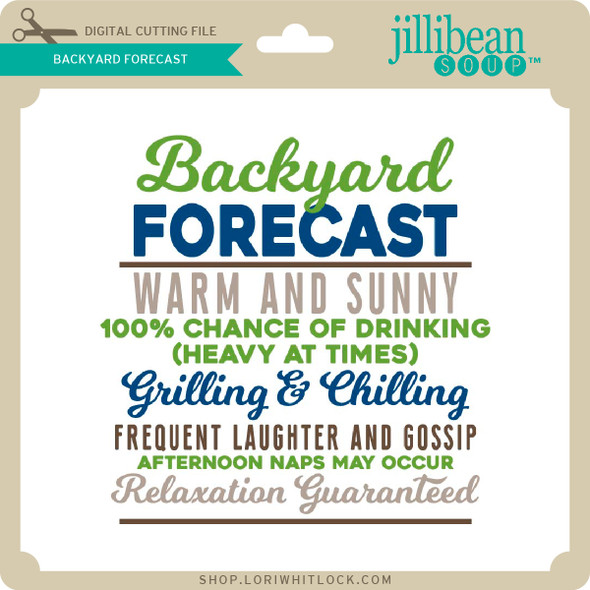 Backyard Forecast Backyard Forecast