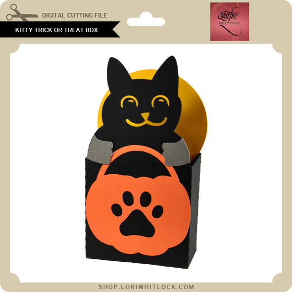 Kitty Trick or Treat Box