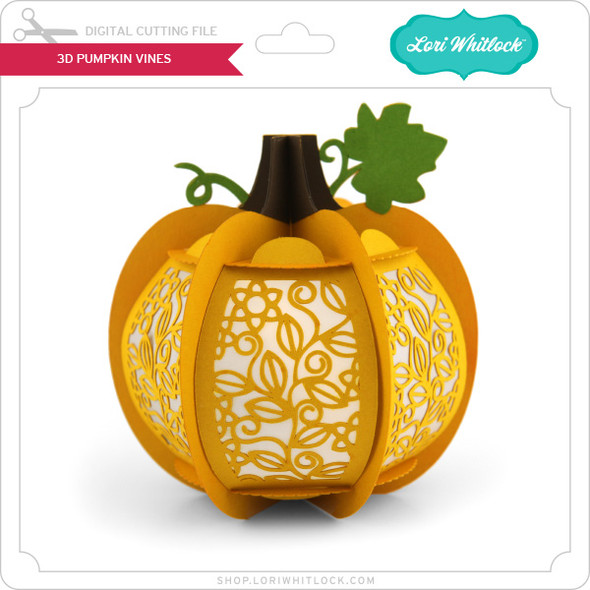 3D Pumpkin Vines