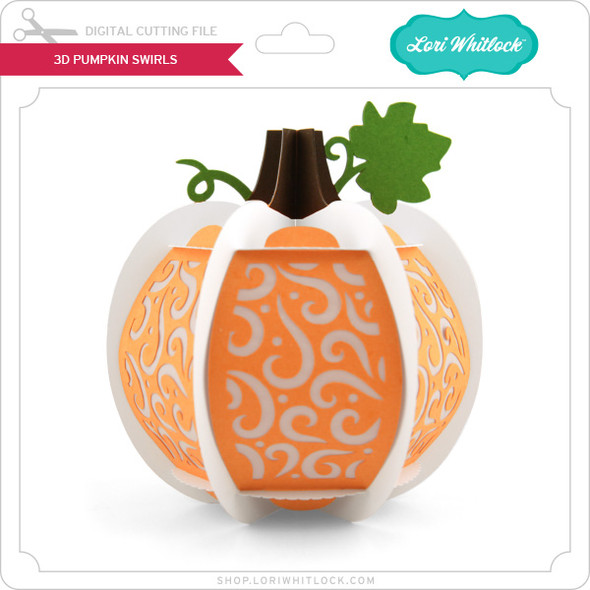 3D Pumpkin Swirls