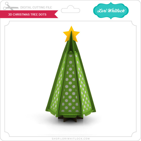 3D Christmas Tree Dots