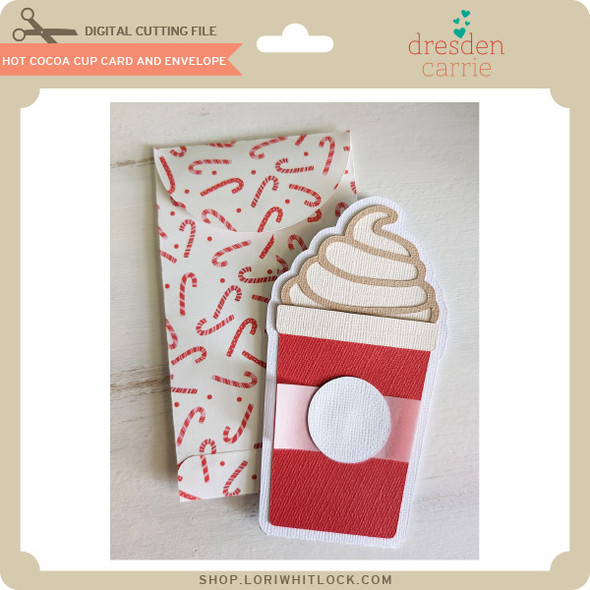 Hot Cocoa Cup Card and Envelope