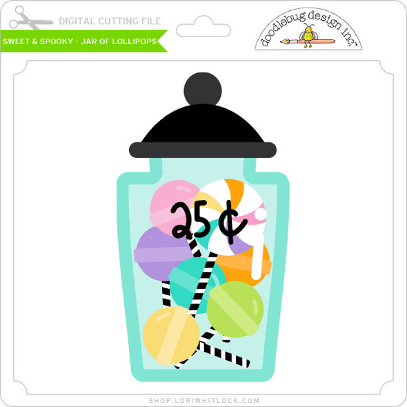 Sweet & Spooky - Jar of Lollipops Sweet & Spooky - Jar of Lollipops