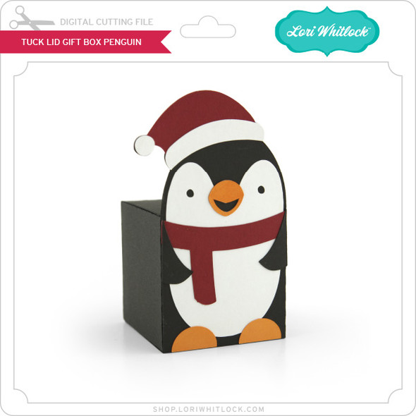 Tuck Lid Gift Box Penguin