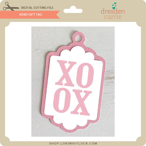 Xoxo Gift Tag Xoxo Gift Tag
