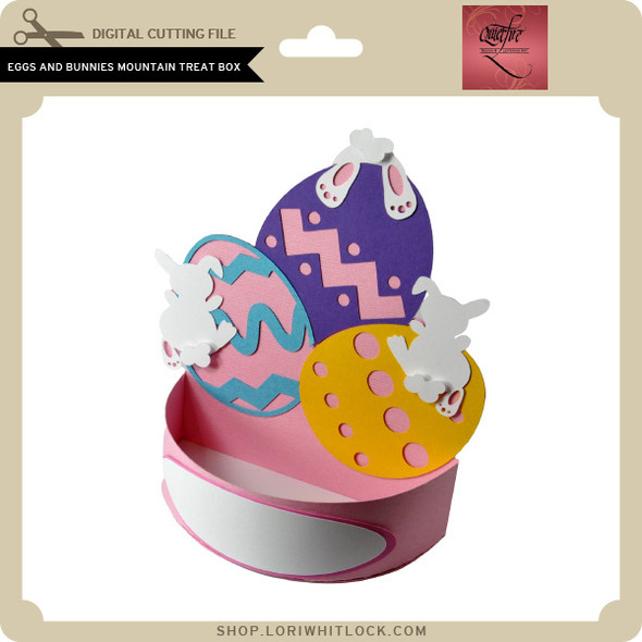 Eggs and Bunnies Mountain Treat Box