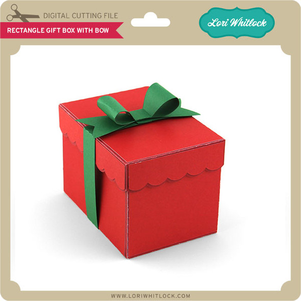 Rectangle Gift Box With Bow