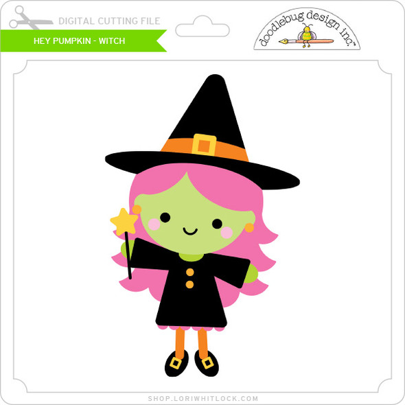 Hey Pumpkin - Witch