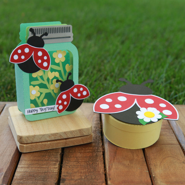 Slip Lid Box Ladybug