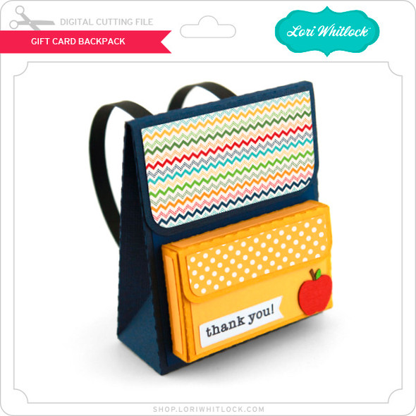 Gift Card Backpack
