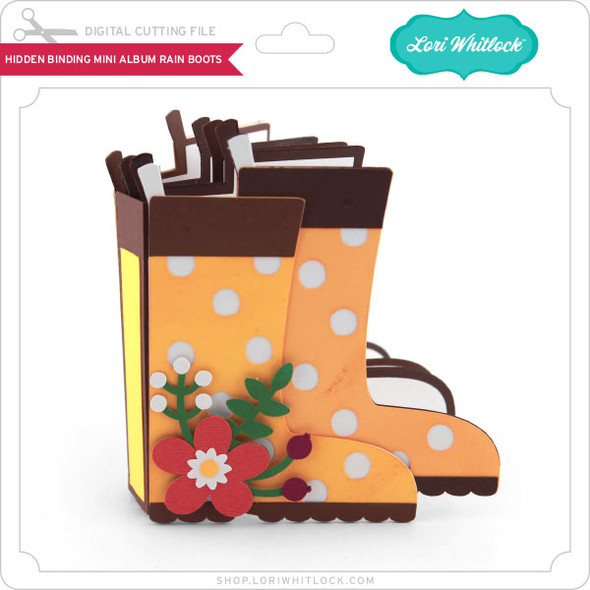 Hidden Binding Mini Album Rainboots