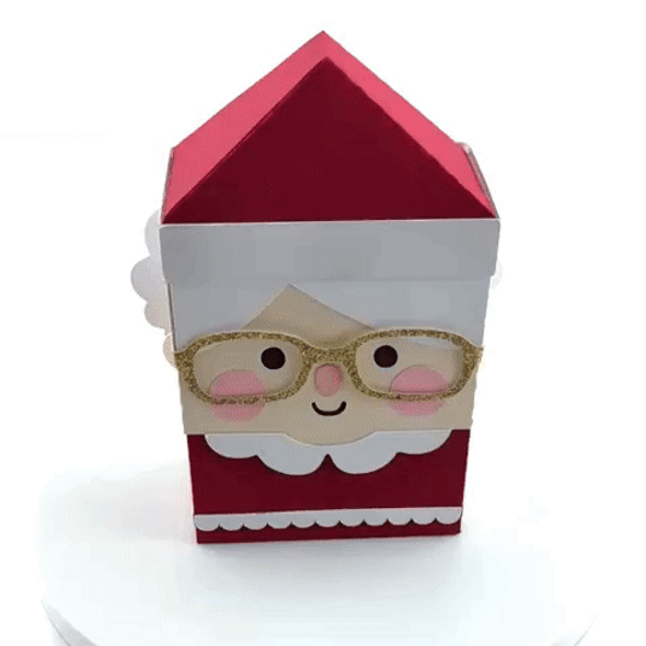 Mrs Santa Slip Lid Box
