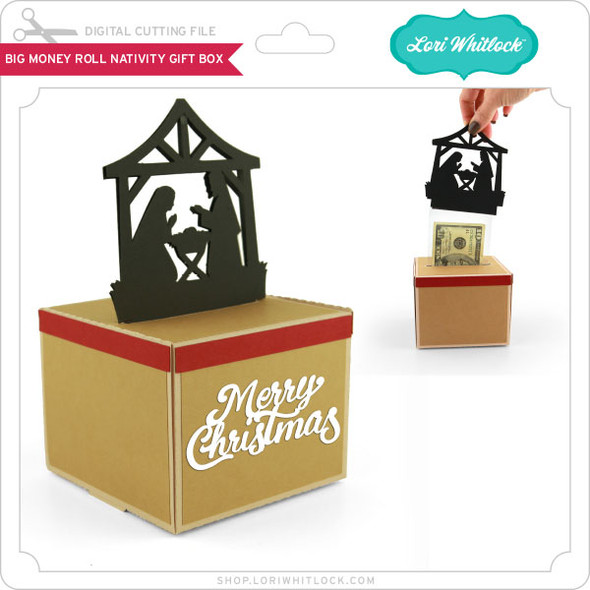Big Money Roll Nativity Gift Box