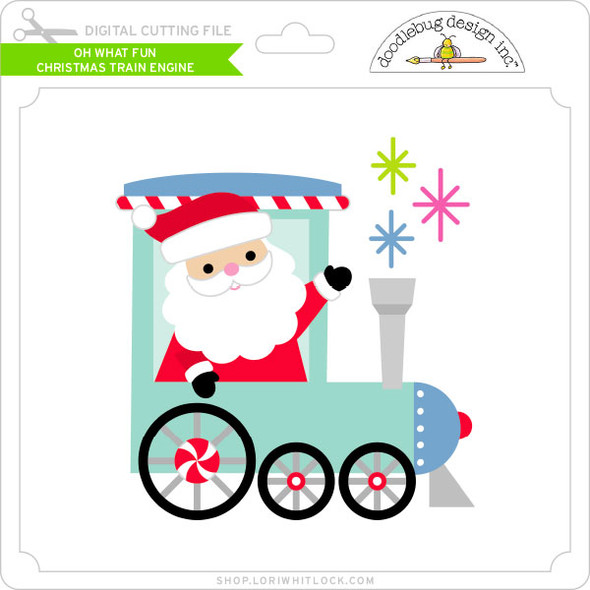 Oh What Fun - Christmas Train Engine