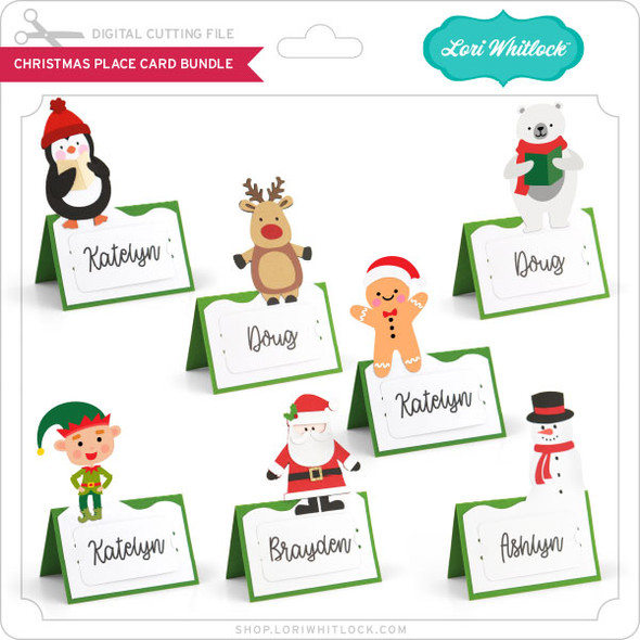 Christmas Place Card Bundle