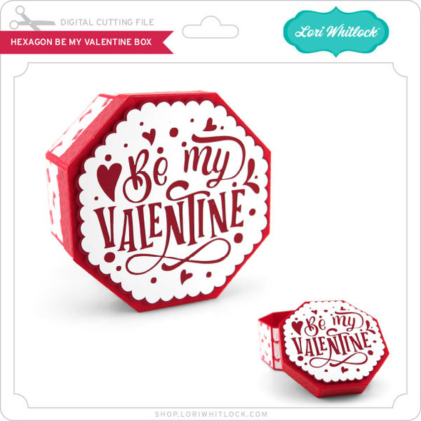 Hexagon Be My Valentine Box
