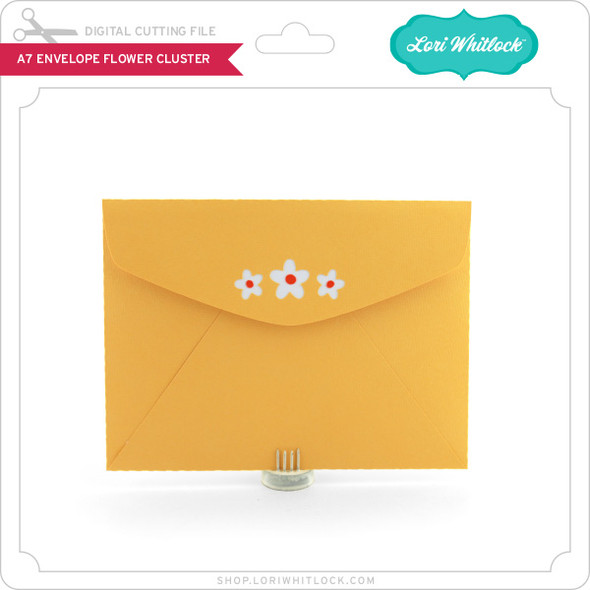 A7 Envelope Flower Cluster