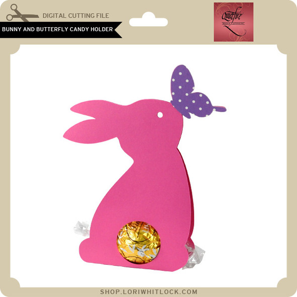 Bunny and Butterfly Candy Holder