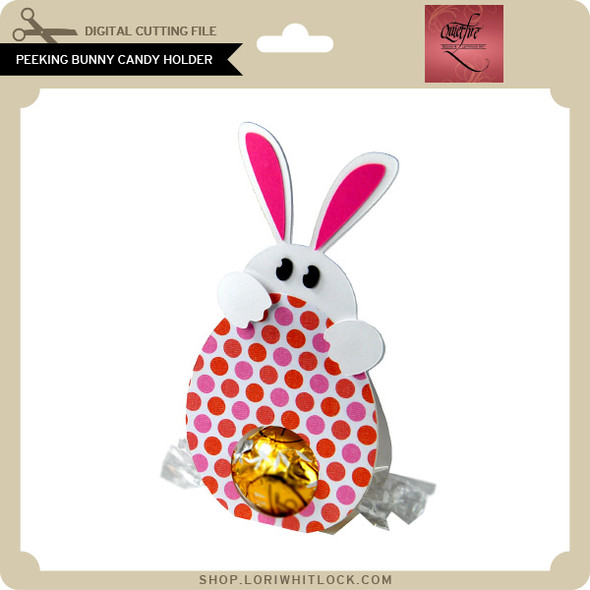 Peeking Bunny Candy Holder