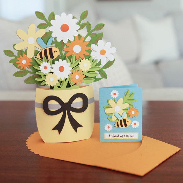 3D Bee Bouquet