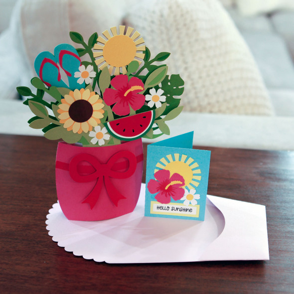 3D Summer Bouquet