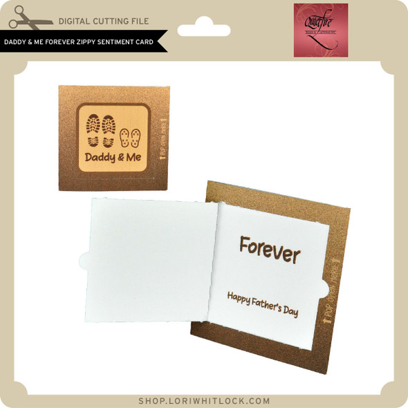 Daddy & Me Forever Zippy Sentiment Card