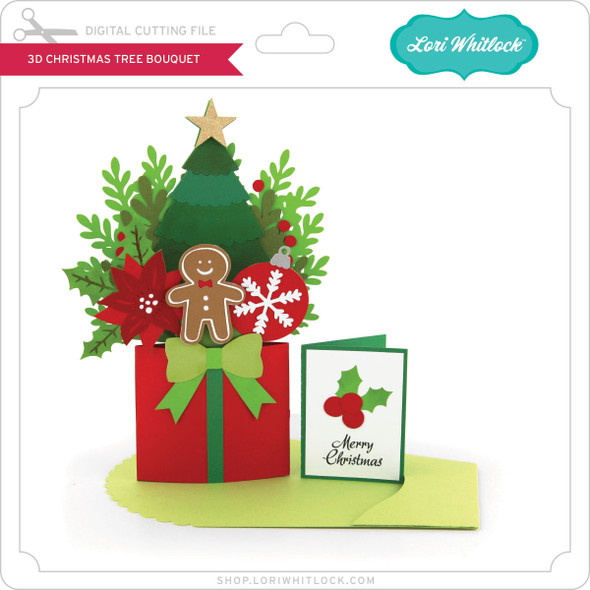 3D Christmas Tree Bouquet