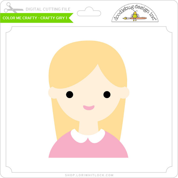 Color Me Crafty - Crafty Girl #1