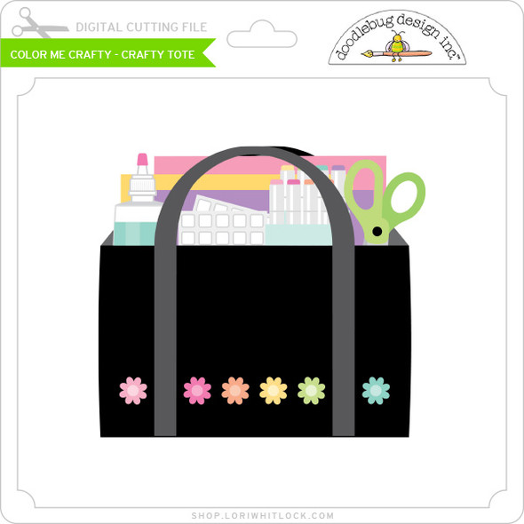 Color Me Crafty - Crafty Tote #1