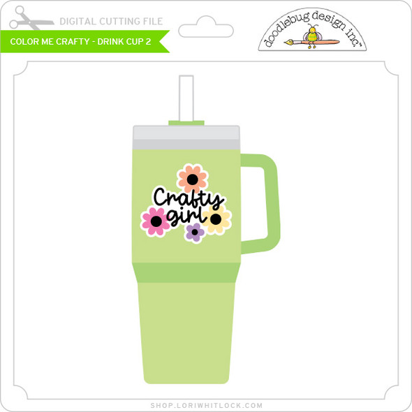 Color Me Crafty - Drink Cup #2