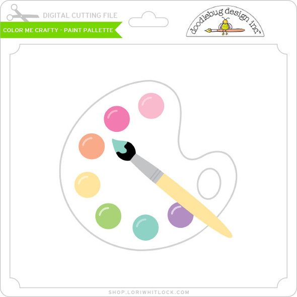 Color Me Crafty - Paint Palette