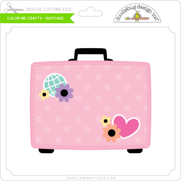 Color Me Crafty - Suitcase #1