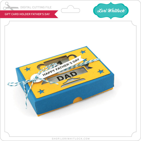 Gift Card Holder Fathers Day