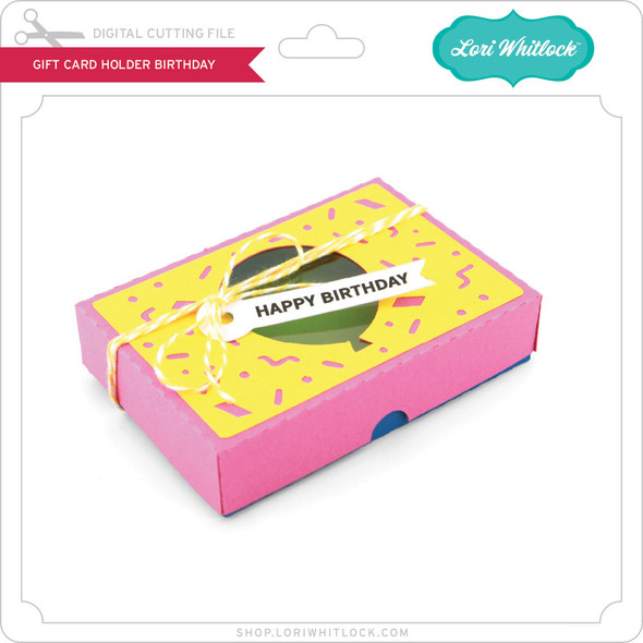 Gift Card Holder Birthday 3
