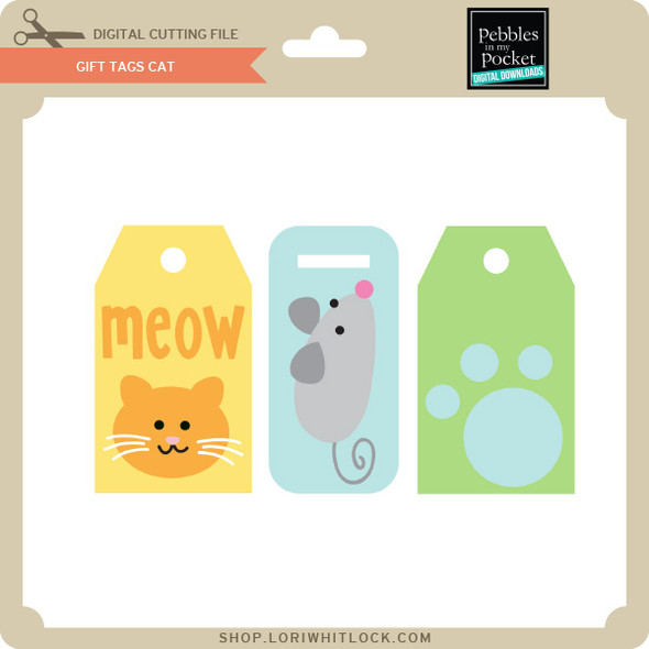 Gift Tags Cat
