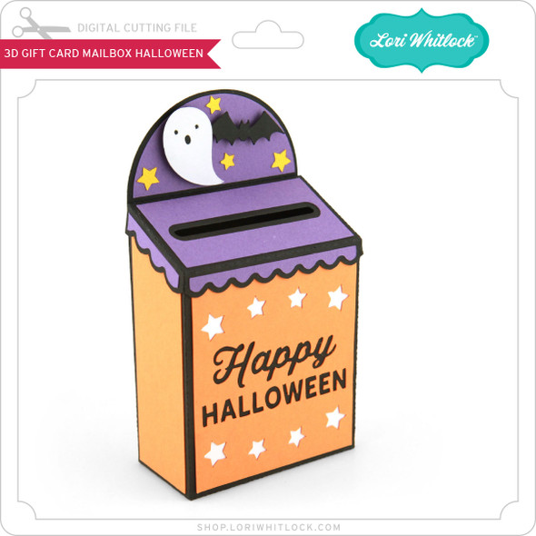 3D Gift Card Mailbox Halloween