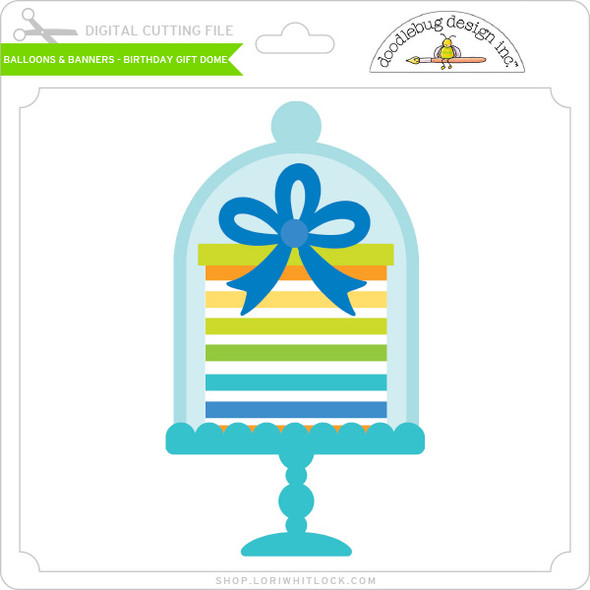 Balloons & Banners - Birthday Gift Dome