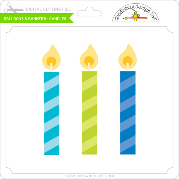 Balloons & Banners - Candles