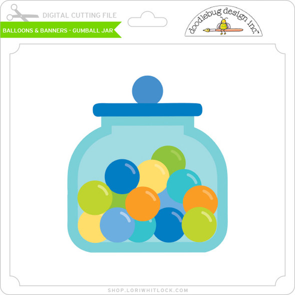 Balloons & Banners - Gumball Jar
