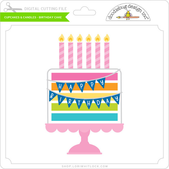 Cupcakes & Candles - Birthday Cake
