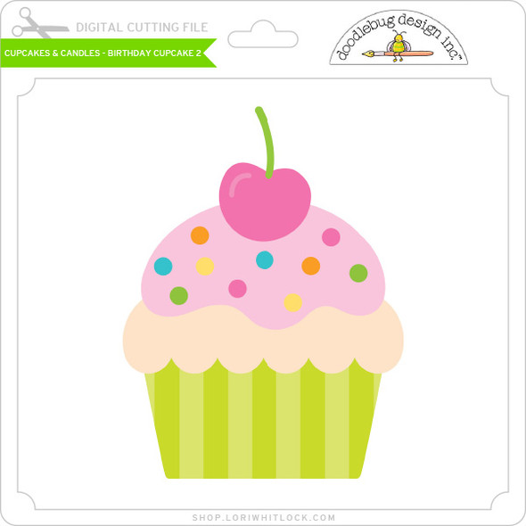 Cupcakes & Candles - Birthday Cupcake 2