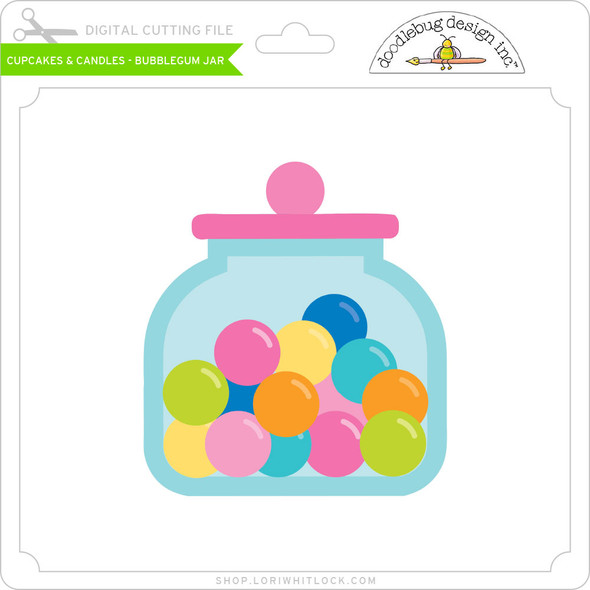 Cupcakes & Candles - Bubblegum Jar