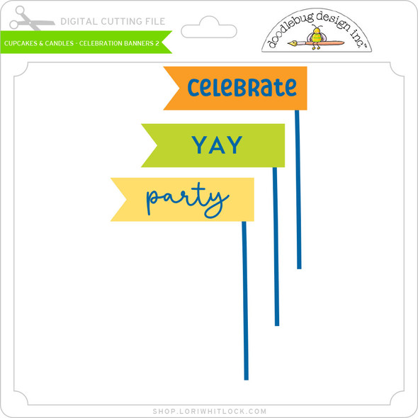 Cupcakes & Candles - Celebration Banners 2