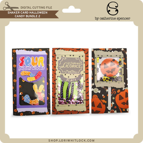 Shaker Card Halloween Candy Bundle 2