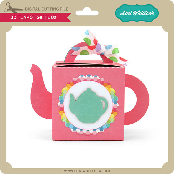 3D Teapot Gift Box