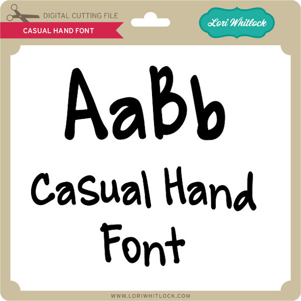 Casual Hand Font