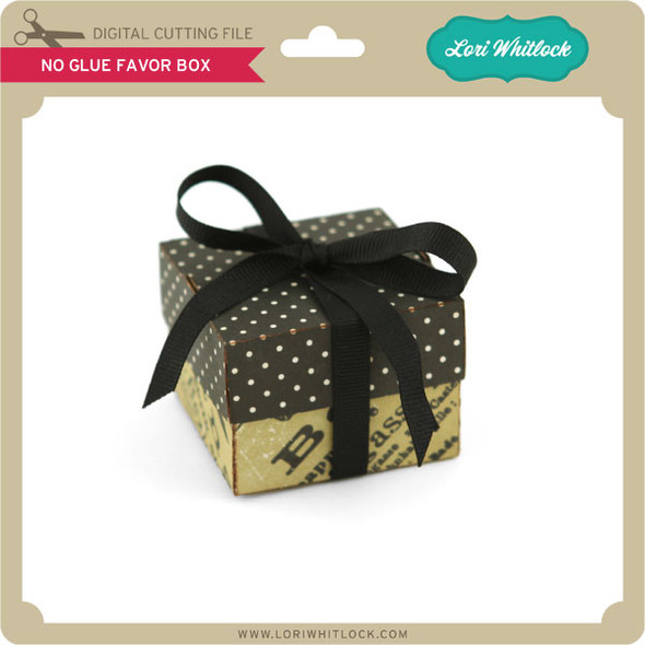 No Glue Favor Box