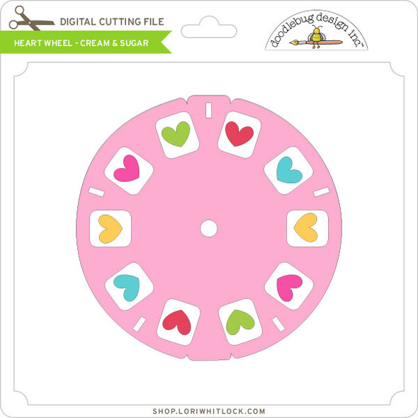 Heart Wheel - Cream & Sugar
