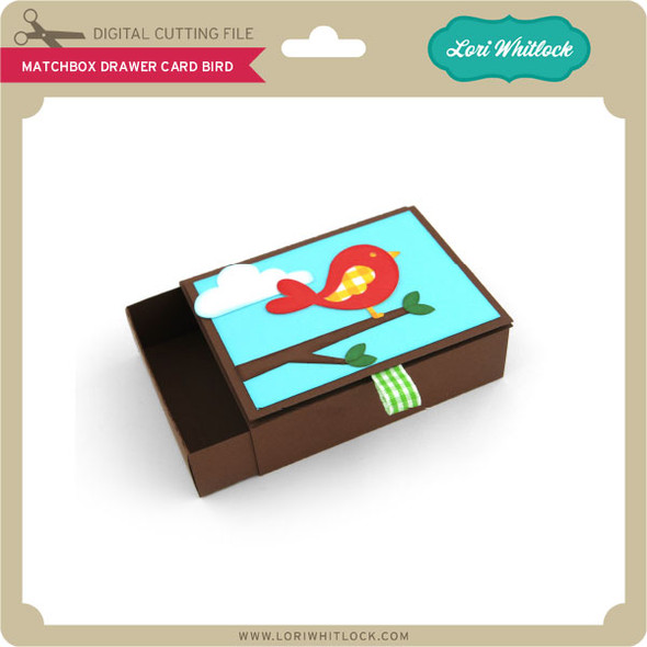 Matchbox Drawer Card Bird