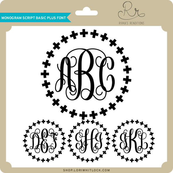 Monogram Script Basic Plus Font